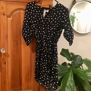 Mimi Chica Printed Shirt Dress